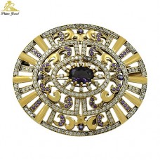 Gümüş Otantik Broş